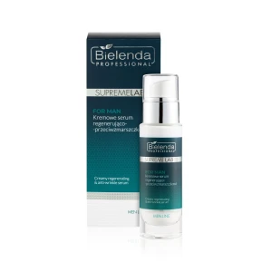 Bielenda Professional SupremeLab Men Line - Kremowe Serum Regenerująco-Przeciwzmarszczkowe 30ml