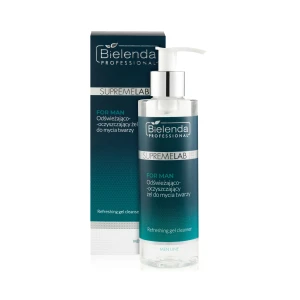 Bielenda Professional Supremelab Men Line - Odświeżająco-Oczyszczający Żel do Mycia Twarzy 200ml