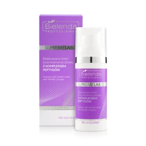 Bielenda Professional Supremelab Pro Age Expert - Ekskluzywny Krem Przeciwzmarszczkowy z Kompleksem Peptydów 50ml