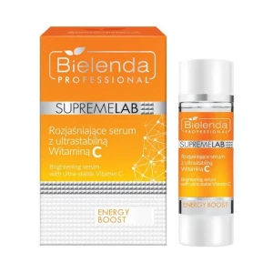 Bielenda Professional Supremelab Energy Boost 4% - Rozjaśniające Serum z Ultrastabilną Witaminą C 15ml