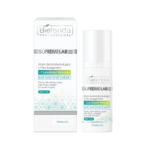 Bielenda Professional Supremelab Derm - Krem Dermostymulujący z Fito-kolagenem i Czynnikami Wzrostu 50ml