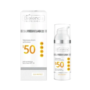 Bielenda Professional Supremelab - Satynowy Krem Ochronny SPF50 50ml