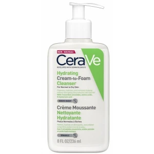 CeraVe Hydrating Cream to Foam Cleanser – Nawilżający Kremowo-Pieniący Żel Oczyszczający 236ml