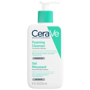 CeraVe Foaming Cleanser – Oczyszczający Żel do Mycia Twarzy 236ml