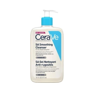 CeraVe SA Smoothing Cleanser – Wygładzający Żel Oczyszczający do Twarzy i Ciała 473ml