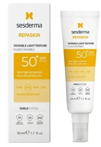 Sesderma Repaskin Invisible Fluid SPF50+ – Niewidoczny Fluid Ochronny do Twarzy 50ml