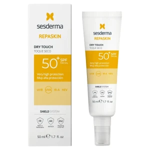 Sesderma Repaskin Dry Touch SPF50+ – Matujący Krem Ochronny do Twarzy 50ml