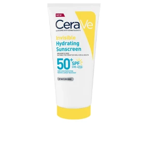 CeraVe Invisible Hydrating Sunscreen SPF 50+ – Nawilżający Balsam Przeciwsłoneczny do Twarzy i Ciała 177ml