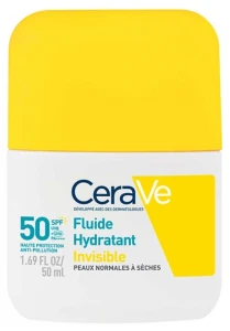 CeraVe Invisible Hydrating Fluid SPF 50 – Niewidoczny Nawilżający Fluid Przeciwsłoneczny do Twarzy 50ml