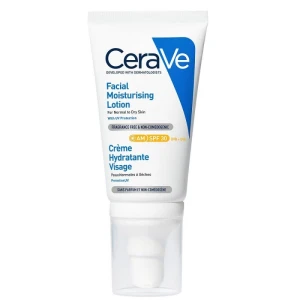 CeraVe Facial Moisturising Lotion SPF 30 – Nawilżający Krem do Twarzy z Filtrem Przeciwsłonecznym 52ml
