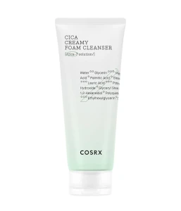 COSRX Pure Fit Cica Creamy Foam Cleanser – Kojąca Pianka Oczyszczająca 150ml