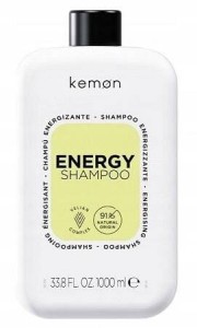Kemon Energy Shampoo – Szampon Pobudzający i Wzmacniający Włosy 1000ml