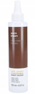 Milk Shake Direct Colour Warm Brown – Odżywka Koloryzująca 200ml – Ciepły Brąz