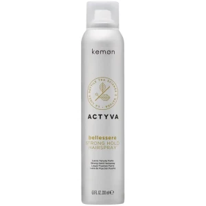 Kemon Actyva Bellessere Strong Hold Spray – Mocno Utrwalający Lakier do Włosów 200ml