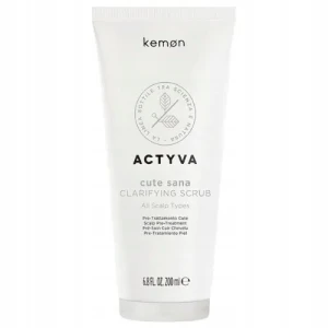 Kemon Actyva Cute Sana Gel Clarifying Scrub – Oczyszczający Peeling Żelowy do Skóry Głowy 200ml